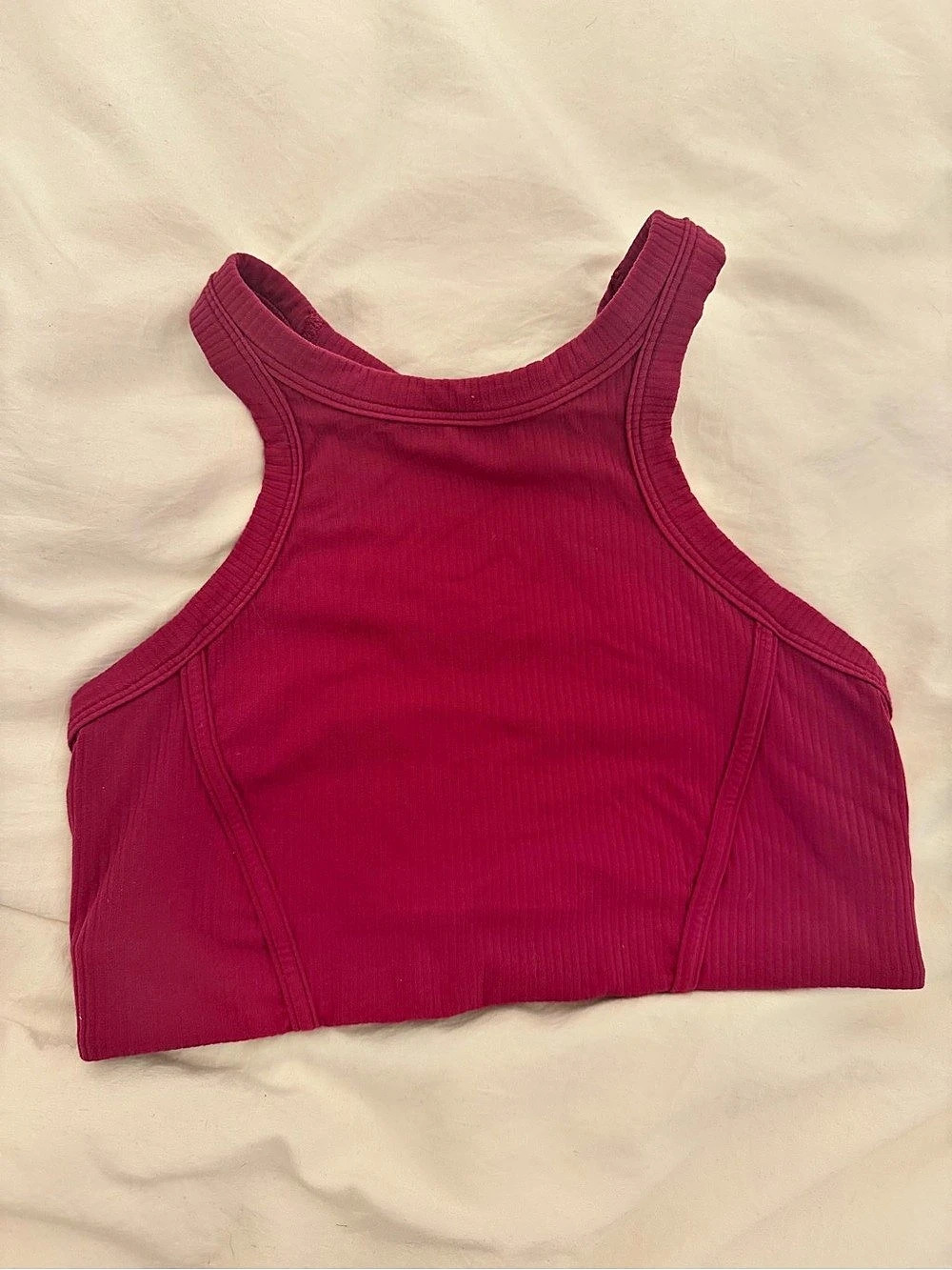 lululemon Align Tank Ribbed Crop Tank Size 6 Like New